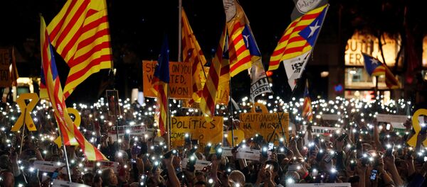 Митинг в Каталонии - Sputnik Беларусь