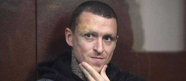 Футболист Павел Мамаев, обвиняемый в хулиганстве, на заседании Тверского районного суда Москвы - Sputnik Беларусь