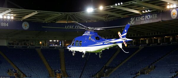 Личный вертолет владельца английского футбольного клуба Лестера тайского миллиардера Вишая Шривадданапрабха - Sputnik Беларусь