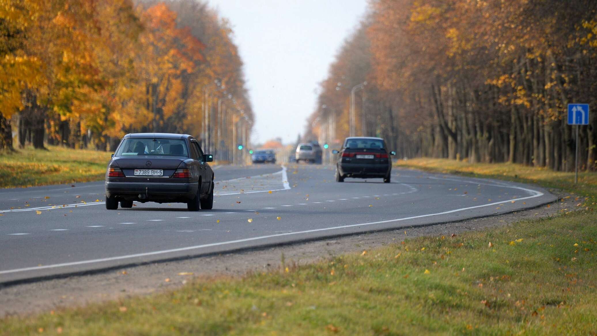 Дорожная беларусь. Минск в ноябре.