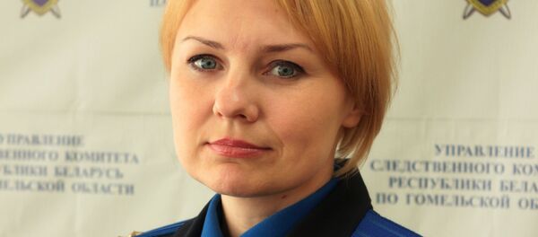 Официальный представитель УСК по Гомельской области Мария Кривоногова - Sputnik Беларусь