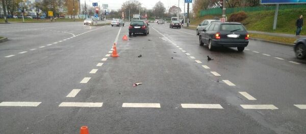 Последствия ДТП на Могилевской - Sputnik Беларусь