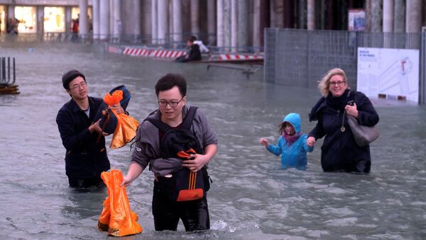 Наводнение в Венеции - Sputnik Беларусь