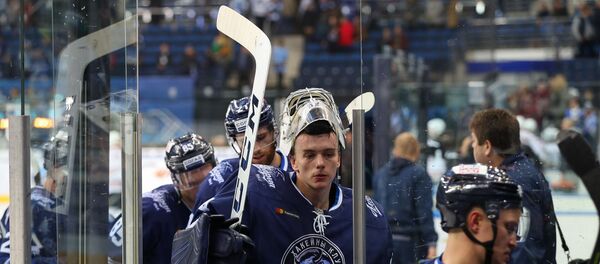 Хоккеисты минского Динамо - Sputnik Беларусь