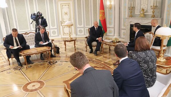 Встреча президента Беларуси Александра Лукашенко с помощником госсекретаря США - Sputnik Беларусь