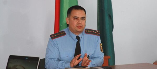 Официальный представитель ГУВД Мингорисполкома Руслан Тагиров - Sputnik Беларусь
