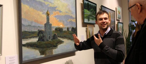 Першы прафесіны беларускі мастак сярод людзей, якія не чуюць, Андрэй Пакаціла Першы прафесіны беларускі мастак сярод людзей, якія не чуюць, Андрэй Пакаціла - Sputnik Беларусь