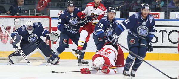 Матч КХЛ Динамо-Минск - Куньлунь - Sputnik Беларусь