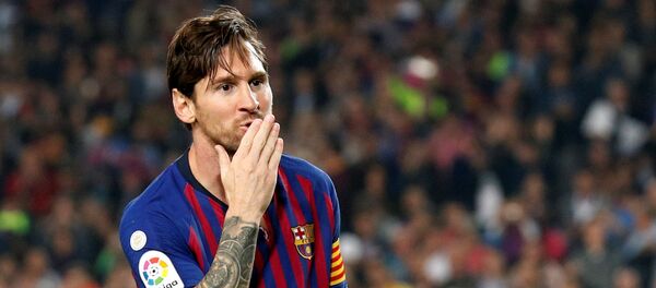 Аргентинский футболист Лионель Месси - Sputnik Беларусь