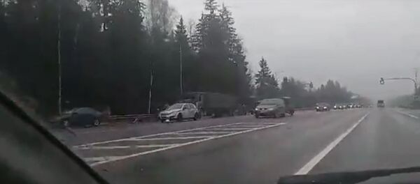 Смертельная авария на М-1, видео - Sputnik Беларусь