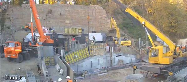 Как строили самый дорогой туалет в Беларуси: таймлапс строительства - Sputnik Беларусь