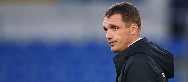 Главный тренер ПФК ЦСКА Виктор Ганчаренко - Sputnik Беларусь