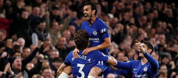 Футбалісты Чэлсі - Sputnik Беларусь