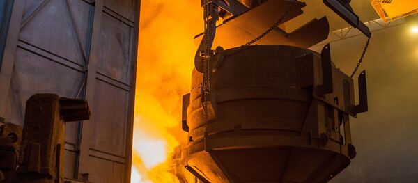 Сталеплавильная печь БМЗ - Sputnik Беларусь