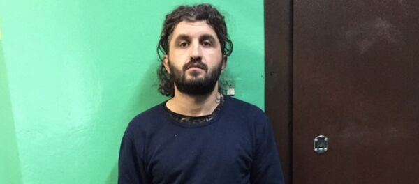 Житель Грузии, который задержан в Минске Житель Грузии, который задержан в Минске - Sputnik Беларусь