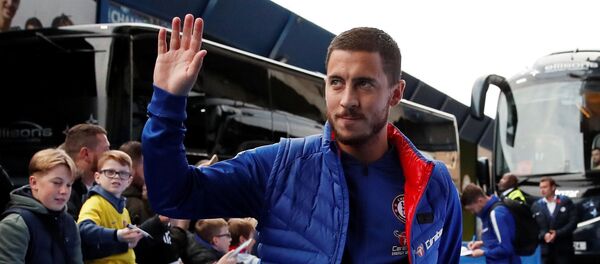 Полузащитник Челси Эден Азар - Sputnik Беларусь