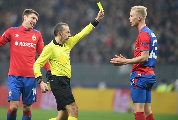 ЦСКА Ганчаренко проиграл Роме в матче группового этапа Лиги чемпионов 2:1 - Sputnik Беларусь