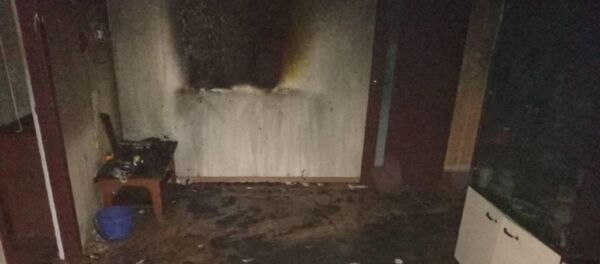 Пожар по улице Голодеда в Минске - Sputnik Беларусь