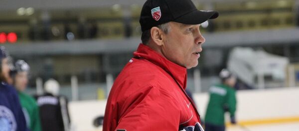 Главный тренер ХК Динамо-Минск Андрей Сидоренко - Sputnik Беларусь