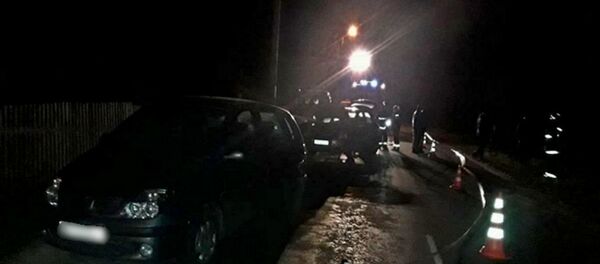 Лежащего на дороге мужчину переехали две машины Лежащего на дороге мужчину переехали две машины - Sputnik Беларусь