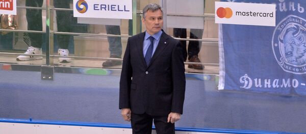 Главный тренер минского Динамо Андрей Сидоренко Главный тренер минского Динамо Андрей Сидоренко - Sputnik Беларусь