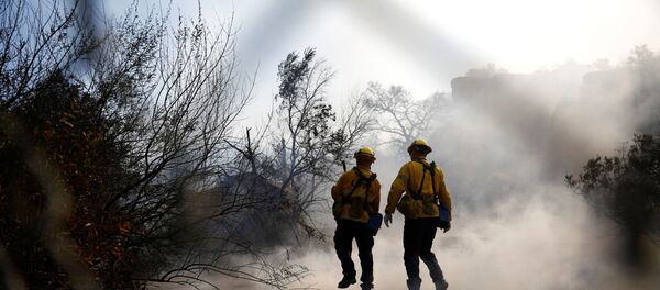 Лесные пожары в Калифорнии - Sputnik Беларусь