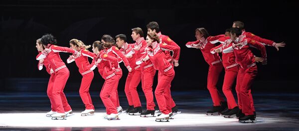 Шоу фигуристов Праздник олимпийцев. Чемпионы - Москве - Sputnik Беларусь