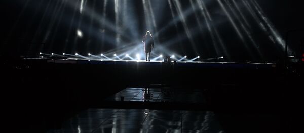 Сцэна дзіцячага Еўрабачання на Мінск-Арэне - Sputnik Беларусь