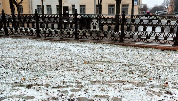 Первый снег в Минске - Sputnik Беларусь