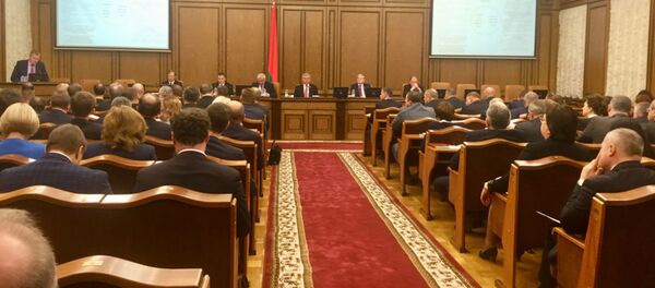 Заседание Палаты представителей Национального собрания Беларуси - Sputnik Беларусь