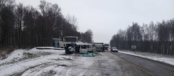 Смертельная авария в Калинковичском районе  - Sputnik Беларусь