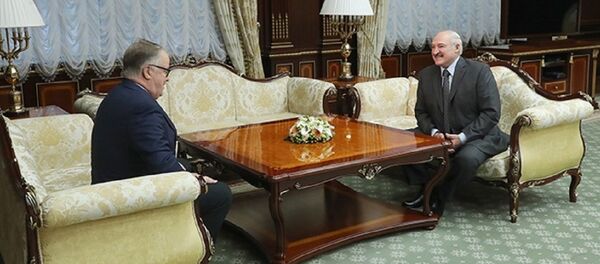 Встреча Александра Лукашенко и Гунтиса Улманиса - Sputnik Беларусь