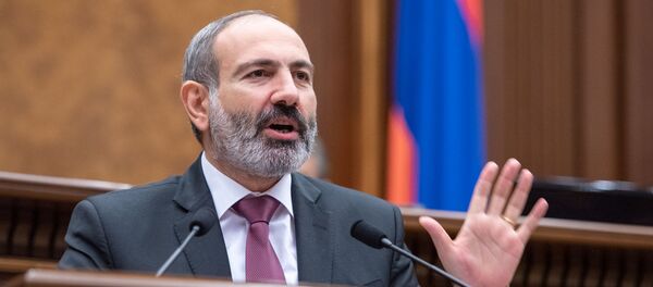 Исполняющий обязанности премьер-министра Армении Никол Пашинян - Sputnik Беларусь