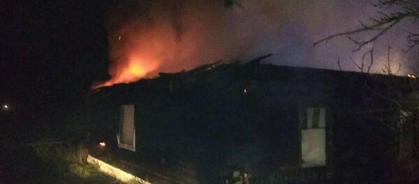 Пожар в Вертилишках - Sputnik Беларусь