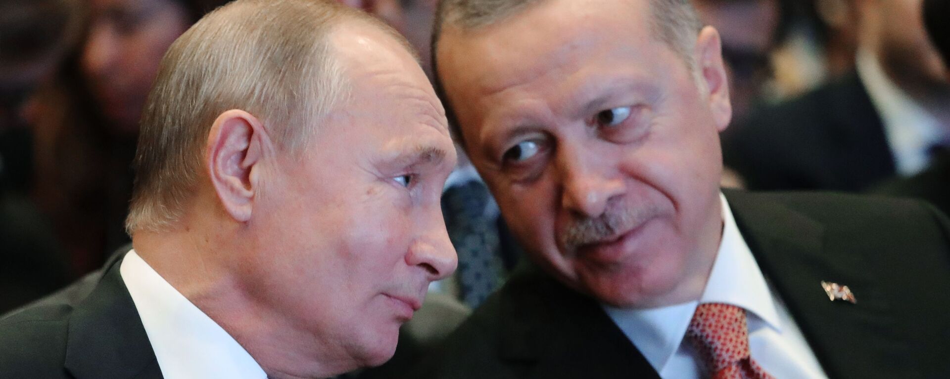 Президент России Владимир Путин и президент Турции Реджеп Тайип Эрдоган - Sputnik Беларусь, 1920, 06.03.2022