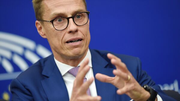 Вице-президент ЕИБ Александр Стубб Вице-президент ЕИБ Александр Стубб - Sputnik Беларусь