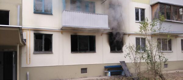 Пожар в квартире на улице Берута в Минске - Sputnik Беларусь