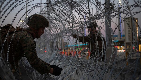 Военные США укрепляют границу - Sputnik Беларусь
