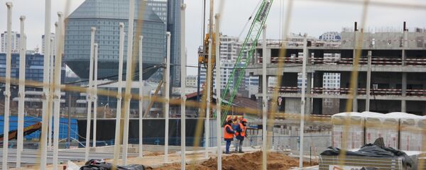 На замороженном Газпром-центре явно наступила оттепель - Sputnik Беларусь