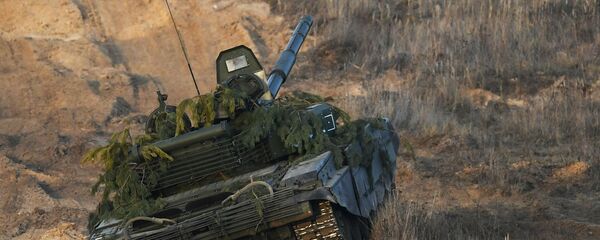 Танк Т-72Б3 на сборах - Sputnik Беларусь