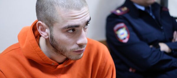 Заседание суда по делу рэпера Хаски (Дмитрия Кузнецова) в Краснодаре - Sputnik Беларусь