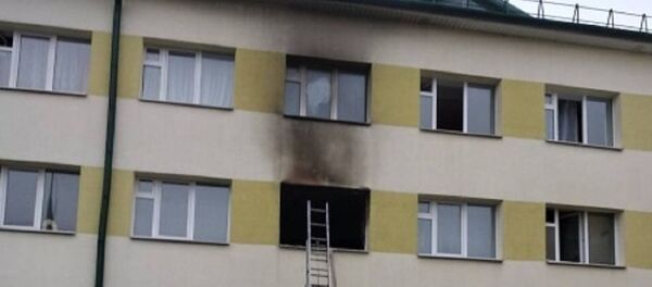 Пожар в Жабинке - Sputnik Беларусь