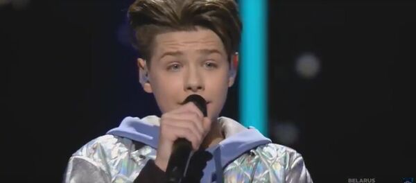 Выступление Даниэля Ястремского на детском Евровидении - Sputnik Беларусь