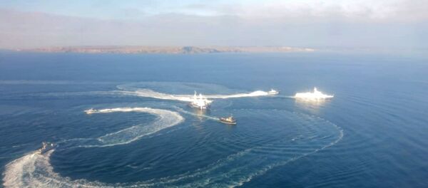 Три корабля ВМС Украины пересекли российскую границу - Sputnik Беларусь