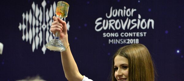 Победительница детского конкурса песни Евровидения Роксана Венгель - Sputnik Беларусь