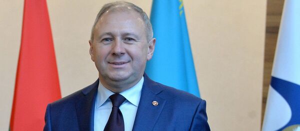 Премьер-министр Сергей Румас на заседании Межправсовета ЕАЭС - Sputnik Беларусь