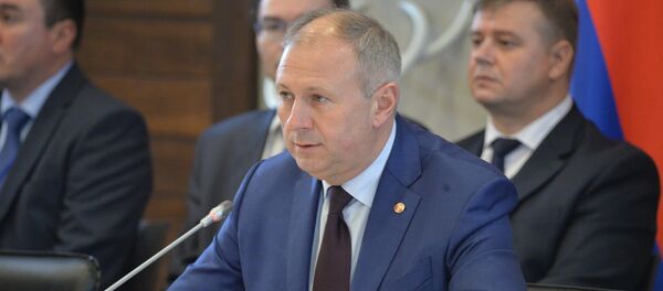 Прэм'ер-міністр Сяргей Румас Прэм'ер-міністр Сяргей Румас - Sputnik Беларусь