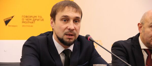 Главный тренер сборной команды Беларуси по рукопашному бою и смешанным единоборствам (ММА) Андрей Пивоваров - Sputnik Беларусь