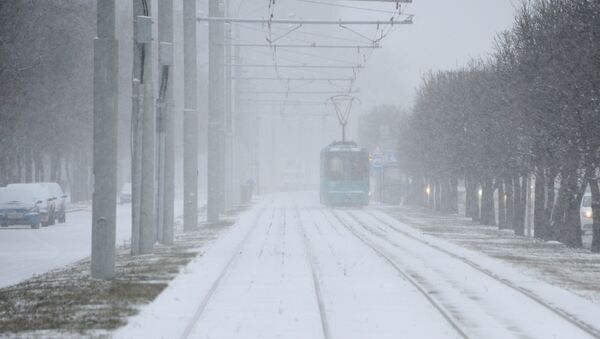 Первый день зимы в Минске - Sputnik Беларусь