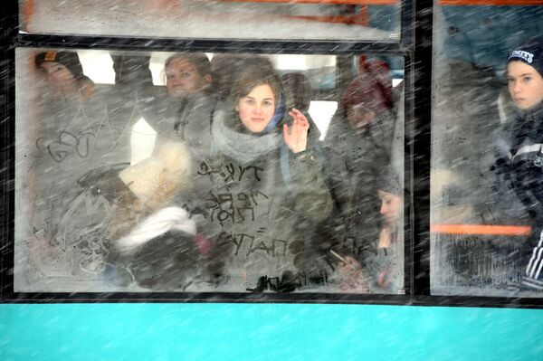 Снежный фотофакт: первый день зимы в Минске - Sputnik Беларусь